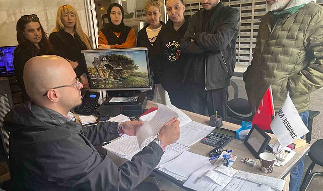 Eski yönetim siteyi devretmedi, yeni yönetici ve kat maliklerini darp etti: O anlar kamerada