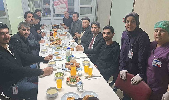 Eskişehir'de sağlık çalışanları iftarda buluştu