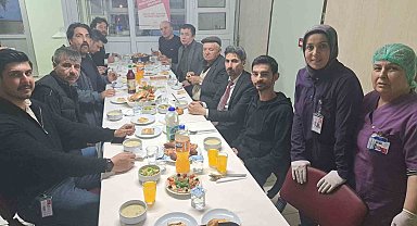 Eskişehir'de sağlık çalışanları iftarda buluştu