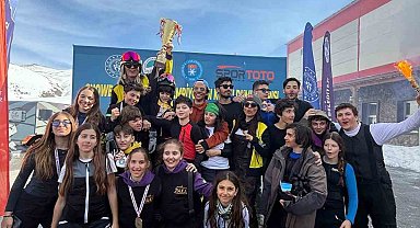 Eskişehirli sporculardan snowboard şampiyonasında büyük başarı