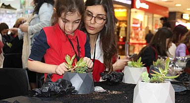 Espark Alışveriş Merkezi'nde "Sukulent Çiçek Etkinliği"