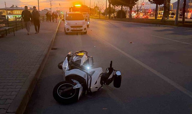 Fethiye'de otomobille motosiklet çarpıştı: 1 ölü