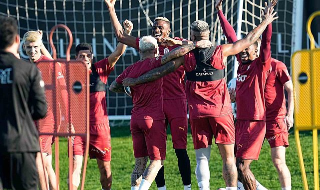 Galatasaray, Alanyaspor maçı hazırlıklarını Belek'te sürdürdü