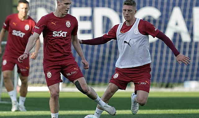 Galatasaray, Fenerbahçe maçı hazırlıklarını sürdürdü