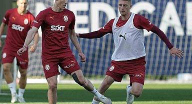 Galatasaray, Fenerbahçe maçı hazırlıklarını sürdürdü
