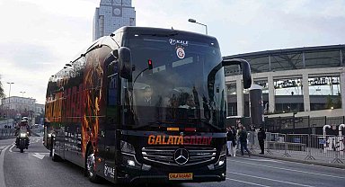 Galatasaray, Tüpraş Stadyumu'na ulaştı