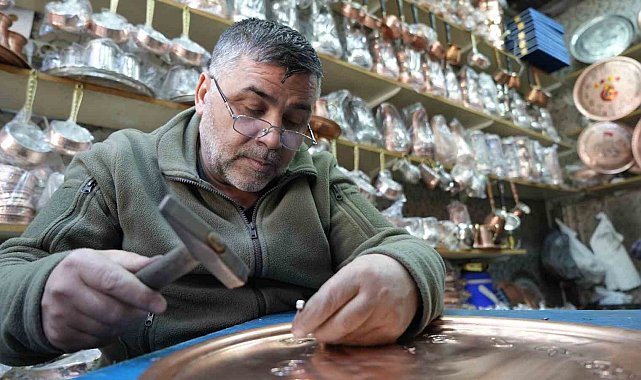 Gaziantep'in asırlık mesleği bakırcılık yok olma tehlikesiyle karşı karşıya