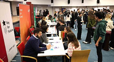 Gençlerle iş dünyasını kampüste buluşturan fuar