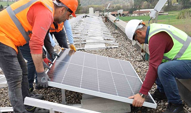 GES projesinde çalışmalar başladı: Yılda 4 buçuk milyon TL tasarruf sağlanacak