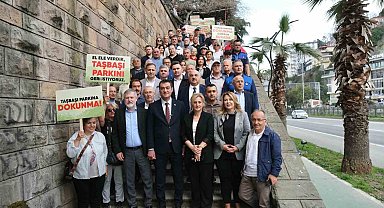 Giresun Belediyesi'nden Vakıflar'a, Taşbaşı Parkı için tapu iptali ve tescil davası
