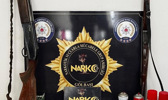 Gölbaşı polisinden uyuşturucu operasyonu
