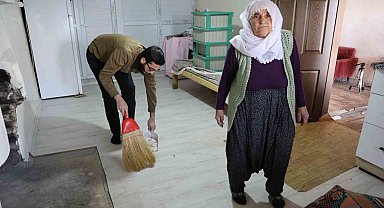 Gönüllere dokunan imam, yaşlı ve engellilerin evlerini yeniledi