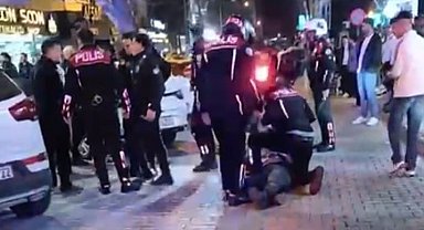 Gözaltına alınan saldırgandan polise tehdit: "Sen karınla, çocuğunla gezemezsin"