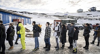 Grönland halkı parlamento seçimi için sandık başında