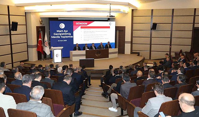 GTO'nun mart ayı meclis toplantısı genişletilmiş olarak yapıldı