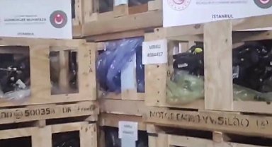 Gümrükler'den uyuşturucu operasyonu