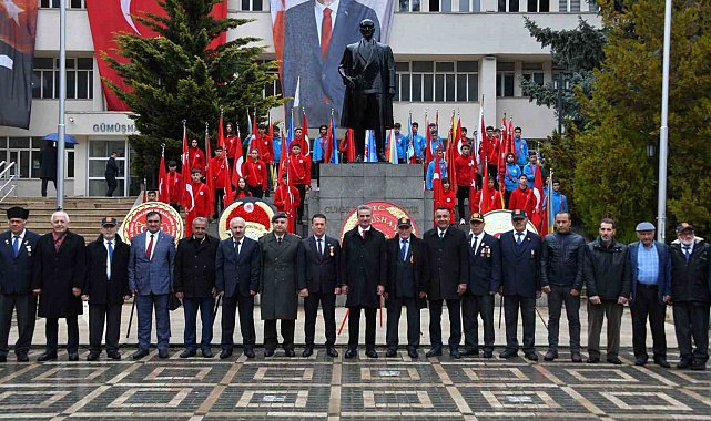 Gümüşhane'de 18 Mart Şehitler Günü ve Çanakkale Zaferi kutlamaları