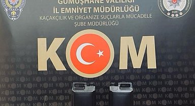 Gümüşhane'de sahte içki operasyonunda 1 kişi yakalandı