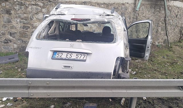Gümüşhane'de trafik kazası: 4 yaralı