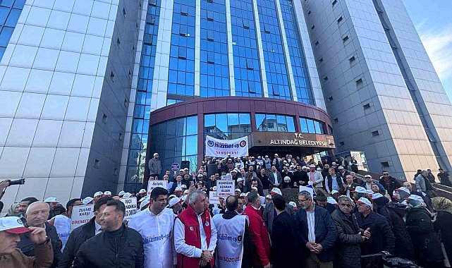 Hak-İşHizmet-İş Sendikasından Altındağ Belediyesine protesto
