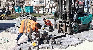Haliliye'de deforme olmuş yollar yenileniyor