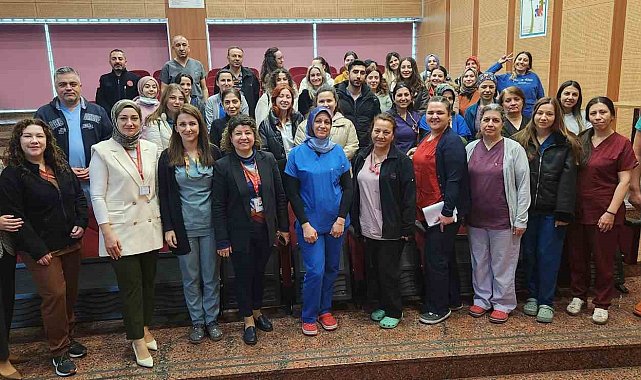 Hastane personelleri ilk eğitimlerini aldı