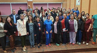 Hastane personelleri ilk eğitimlerini aldı