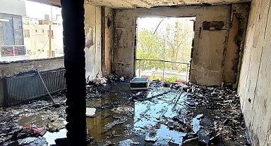 Hatay'da ev yangını: 2 yaralı