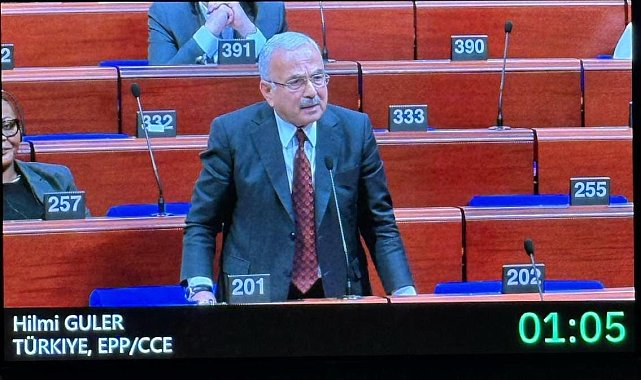 Hilmi Güler, Avrupa Konseyi'nde sert çıktı: "Geçmişiniz kirli, dürüst olun"