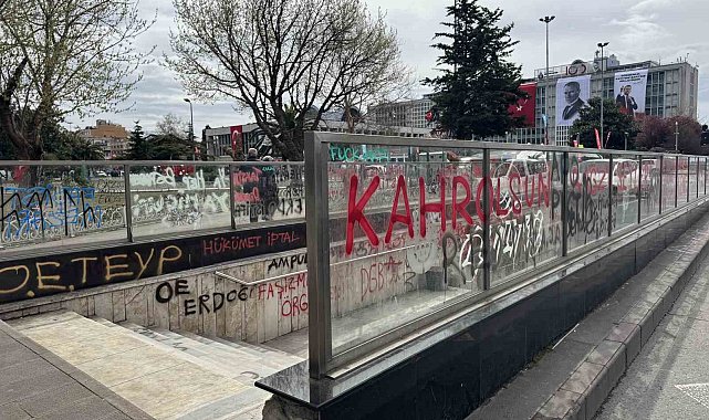 İBB protestocuları milli ve dini değerleri hiçe saydı