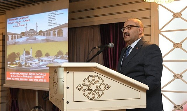 İbrahimce Mahallesi'nde yapımı süren cami ve külliye tanıtıldı