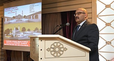 İbrahimce Mahallesi'nde yapımı süren cami ve külliye tanıtıldı