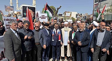 Iğdırlılar 'Dünya Kudüs Günü' Mitinginde bir araya geldi