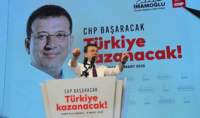 İmamoğlu, Cumhurbaşkanlığı adaylığı için İzmir'den yola çıktı