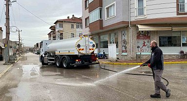 İnönü'de Ramazan Bayramı için temizlik ve bakım çalışmaları devam ediyor