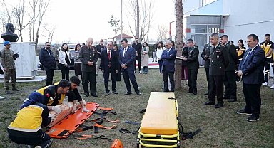 Isparta'da askeri yaralanmalara karşı simülasyonlu eğitim dönemi başladı