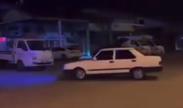 Isparta'da drift yapan sürücüyü sosyal medya ele verdi