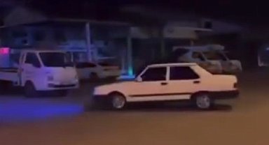 Isparta'da drift yapan sürücüyü sosyal medya ele verdi