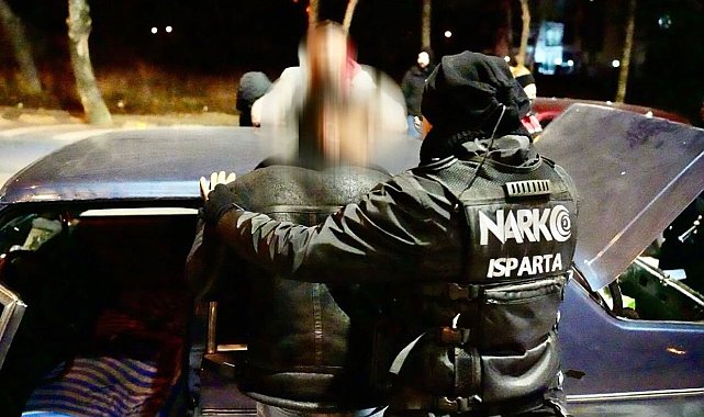 Isparta'da narkotik operasyonlarında son 1 haftada 39 gözaltı