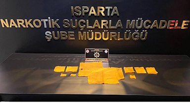 Isparta'da uyuşturucu operasyonu: 2 gözaltı