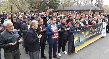 İsrail'in Gazze'ye yönelik saldırıları Gaziantep'te kınandı