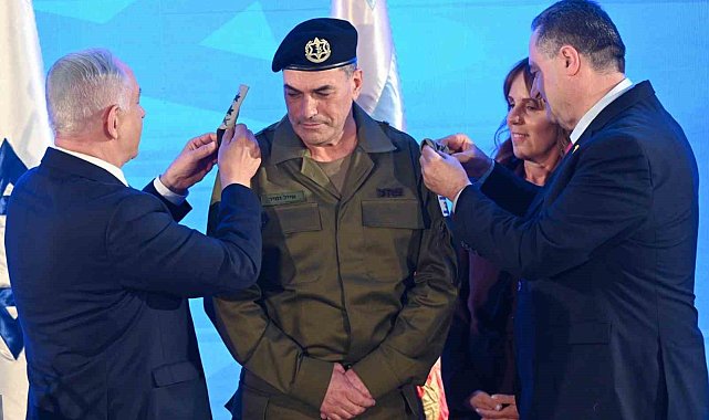 İsrail'in yeni Genelkurmay Başkanı Eyal Zamir görevi devraldı