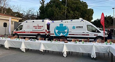 İstanbul İl Sağlık Müdürlüğü'nce 112 Acil Sağlık çalışanlarıyla iftar programı