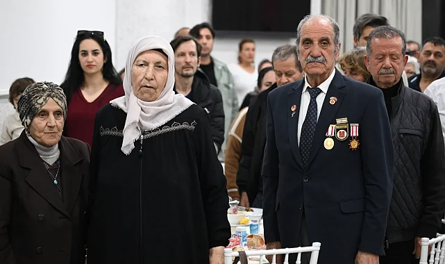 İzmir Bornova'da şehit aileleri ve gaziler için anlamlı iftar