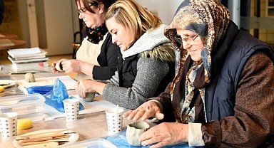 İzmir Bornova'da tarihin kalbinde sanat atölyesi