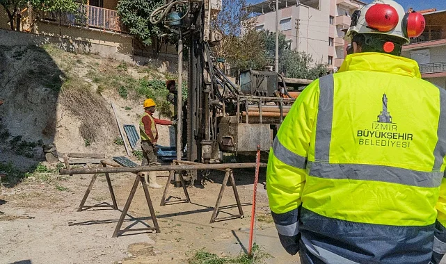 İzmir Bornova'nın zemin çalışmaları tamamlanıyor