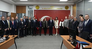 İzmir İl Millî Eğitim'de bayramlaşma coşkusu