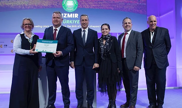 İzmir Urla Bağ Yolu'na 'Halkın Seçimi' ödülü