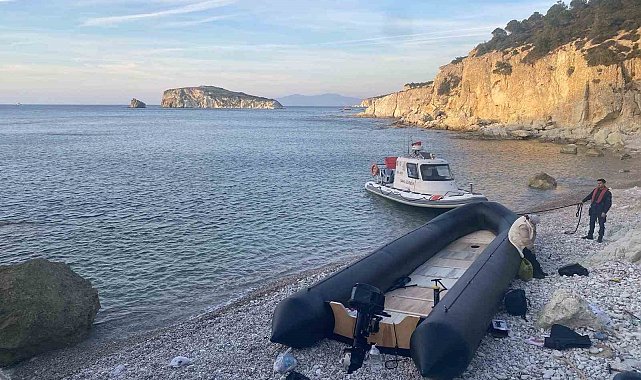 İzmir'de 38 düzensiz göçmen yakalandı