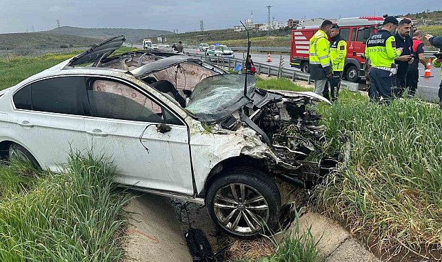 İzmir'de feci kaza: 1 ölü, 5 yaralı